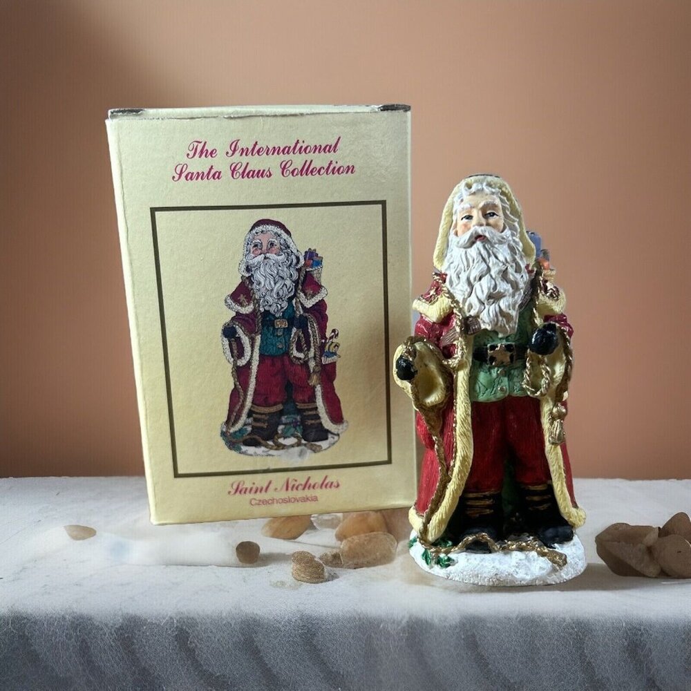 International Santa Claus Collection Saint Nicholas Czechoslovakia SC-21 In box
